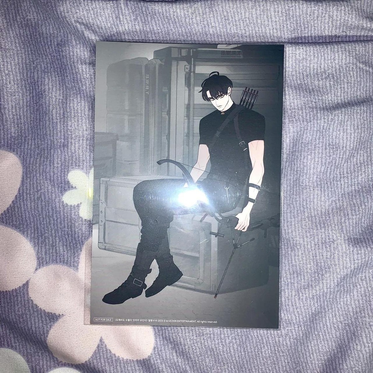 BL Manhwa Lezhin 2023 Season's Greeting Calendar Black Rabbit