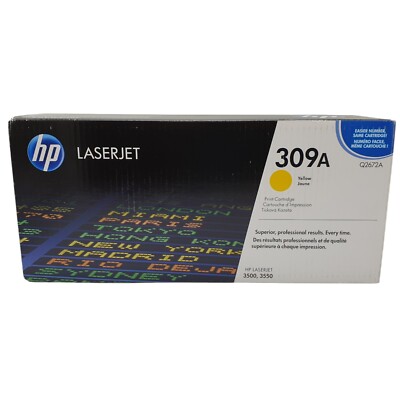 HP 309A Tonerkartusche Gelb Q2672A Original Original Color LaserJet Pro