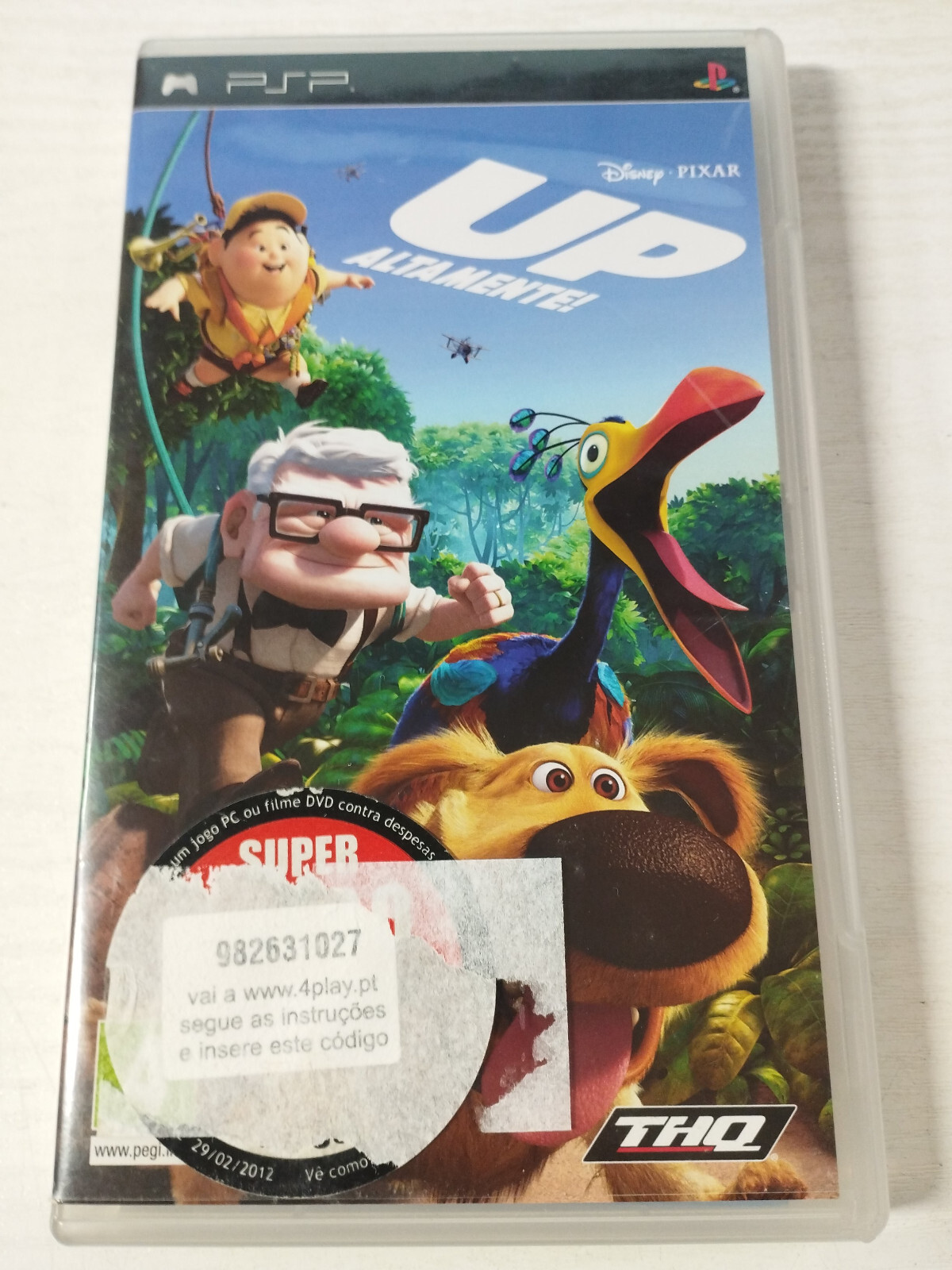 UP Altamente! Disney Pixar - Edición Portugal Juego PSP PlayStation Inglés