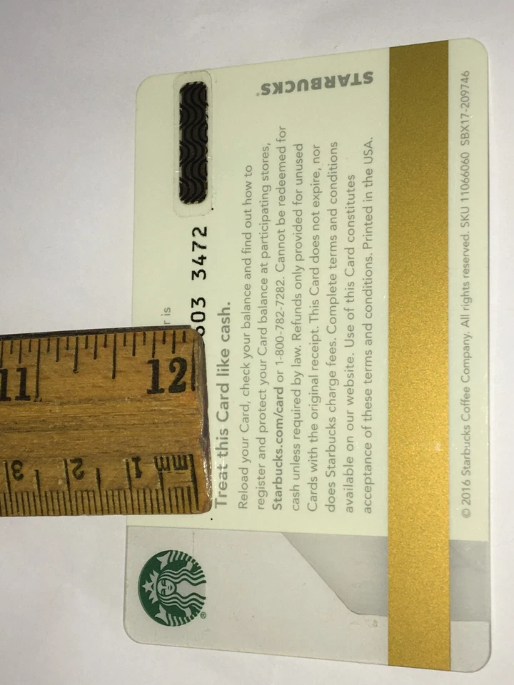STARBUCKS GIFT CARD 2016 Sleeping Puppy Dog NO VALUE NEW Coffee Tea - Image 3 of 3