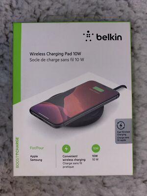 Belkin BOOSTUP 10W Qi Wireless Charging Pad - Black