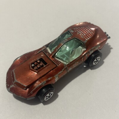 #ad Johnny Lighting Topper Custom Mako Shark Rolls Good Red Lines Tires $22.00