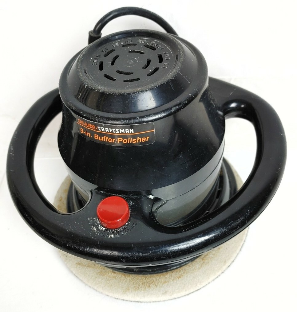 Sears Craftsman 9" Buffer Polisher Model 646.1069902 Black eBay