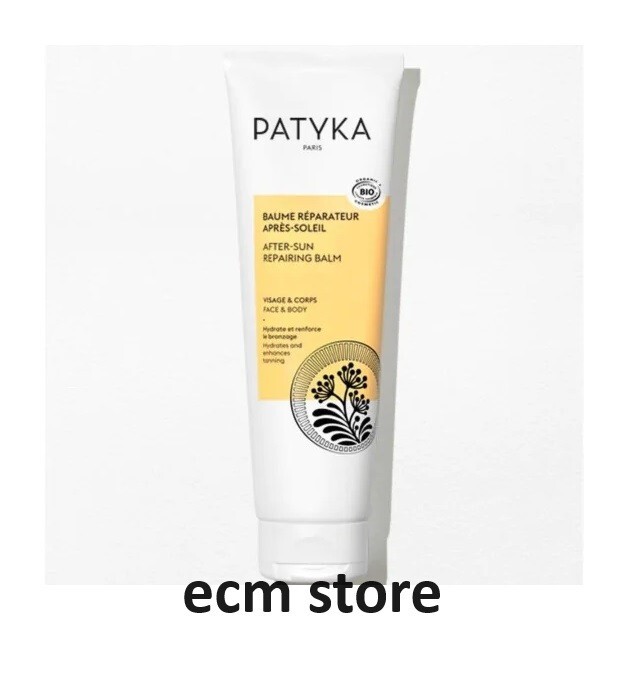 Après-soleil Patyka baume réparateur 150 ml idéal pour vos vacances à la mer