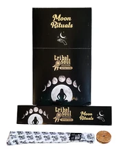 Tribal Soul Moon Rituals Incense Sticks - Pick 15-30-45-60-75-90-180 grams