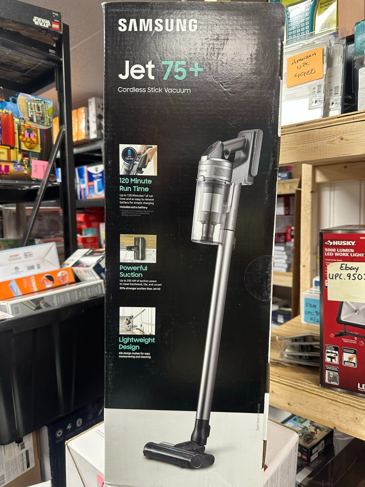 Samsung Jet 75+ Cordless Stick Vacuum Cleaner VS20T7551R5/AA NEW