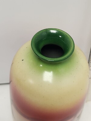 ANTIQUE 1910-1925 SHELLEY ENGLAND ORIENTAL BOAT PORCELAIN VASE 772