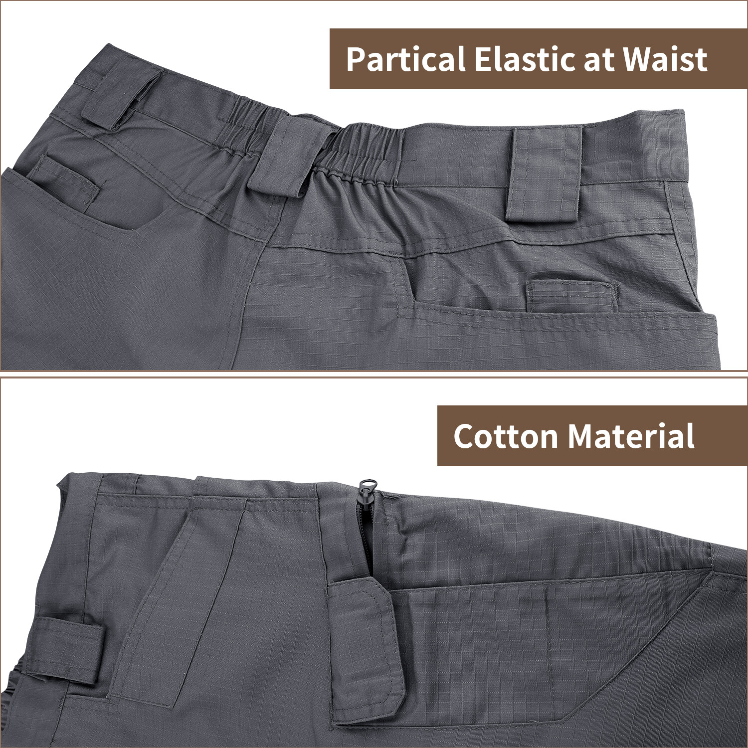 Men's Tactical Pants,Water Resistant Ripstop Cargo Pants, EDC Hiking Work Pants eBay