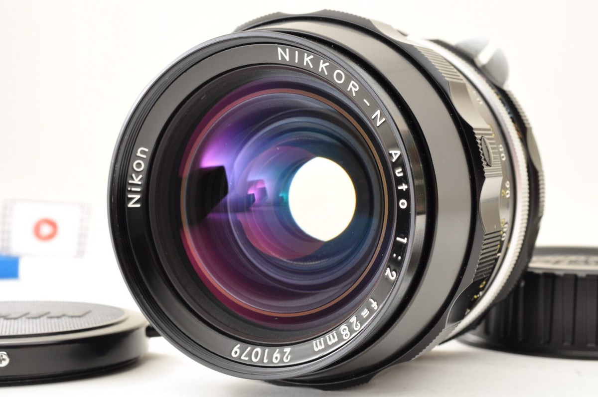 美品 Nikon Auto Nikkor-N 28mm f/2 Non Ai Mint ] Nikon NIKKOR-N.C Auto 28mm f/2 Non Ai Wide Angle Lens