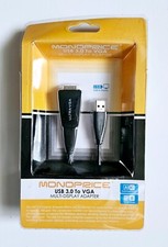 Monoprice USB 3.0 to VGA Adapter Multi Display Adapter