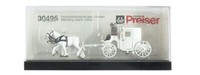 Preiser 30495 Hochzeitskutsche Geschlossen. Spur H0 1:87