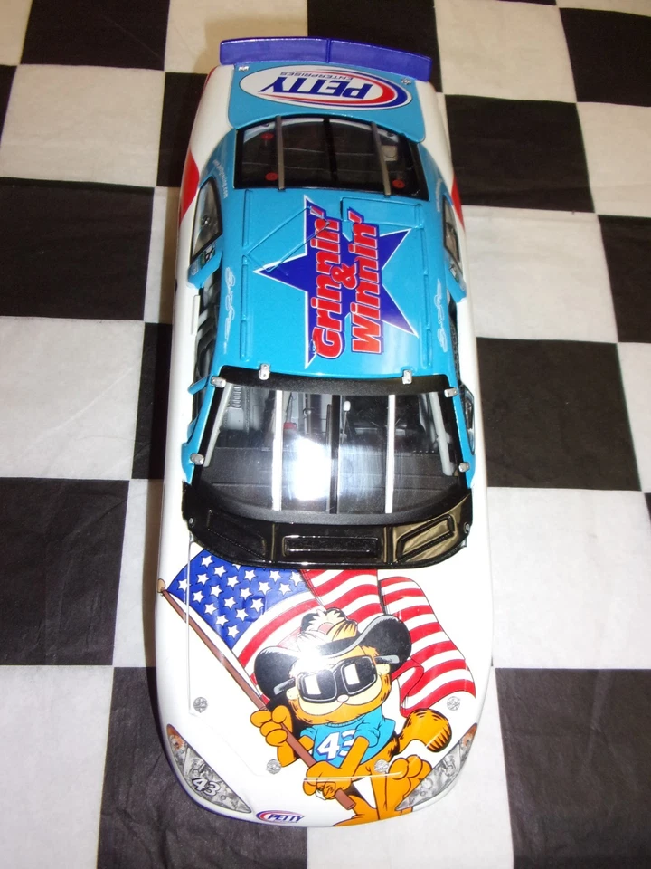 Richard Petty #43 Garfield Proprietari Serie 2002 Dodge 1:24 Team Caliber Punta - Immagine 3 di 4