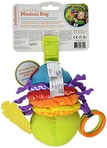 Infantino Hug and Tug Musical Bug H2 - Image 3 of 4