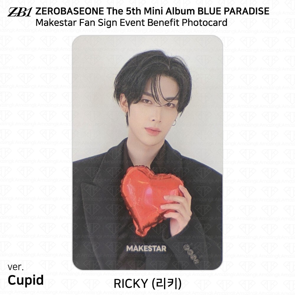 CSR L'heure Bleue MAKESTAR スア サイン チェキ ZEROBASEONE ZB1 5th Mini Album Blue Paradise Makestar Fan