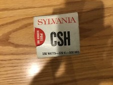 CSH Projector Projection Lamp Bulb 120V 150W NOS
