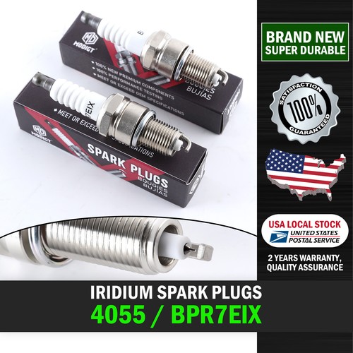 8Pcs New OEM 4055 BPR7EIX Iridium Spark Plugs For Ferrari Mitsubishi Alfa Romeo