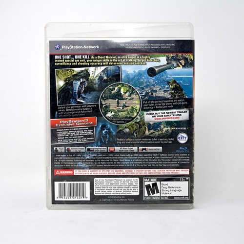 Sniper: Ghost Warrior (Sony PlayStation 3/PS3, 2011) komplett mit Handbuch - Bild 4 von 4