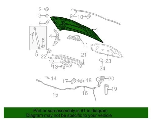 Panel capó conejo original Volkswagen Jetta GTI R32 2005-2010 1K0-823-031-J Foto 2 de 2