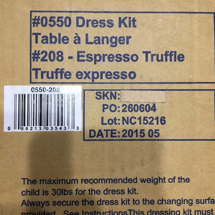 Kit de cambio Delta para niños Summit Expresso Topper-#0550-208-ENVÍO N 24 HORAS Foto 4 de 4