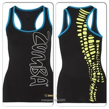 ZUMBA FITNESS DANCE!! RACERBACK TOP TANK Orlando Convention-Signature Zumba S M