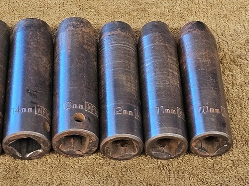 15 Armstrong Impact Deep Well Sockets Set 1/2 Drive Metric 24-10mm Automotive 47 - Picture 7 of 15