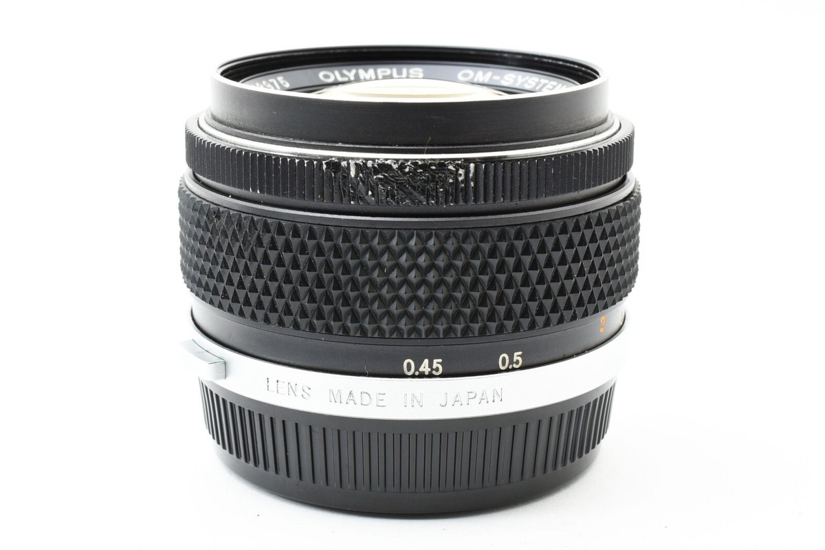 Near Mint-] Olympus OM-System G.Zuiko auto-s 50mm f1.4 MF Standard