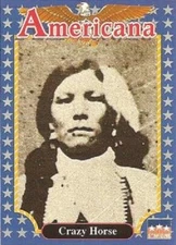 CRAZY HORSE - 'LAKOTA WAR LEADER' #21 -- 1992 Americana
