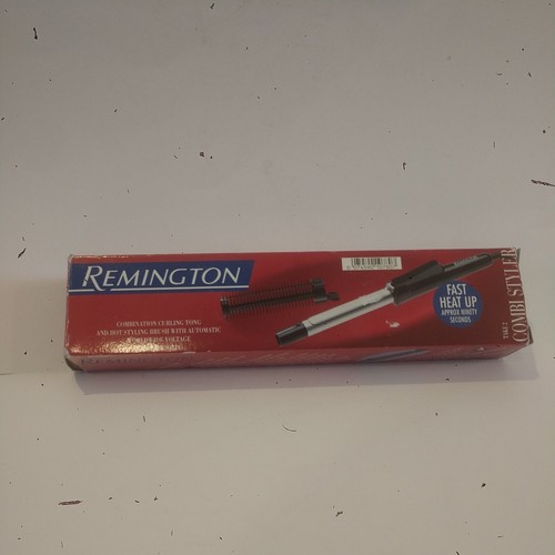 Remington Combination Curling Tong & Hot Styling Brush With Autom. Model W3023A - 第 2/6 張圖片
