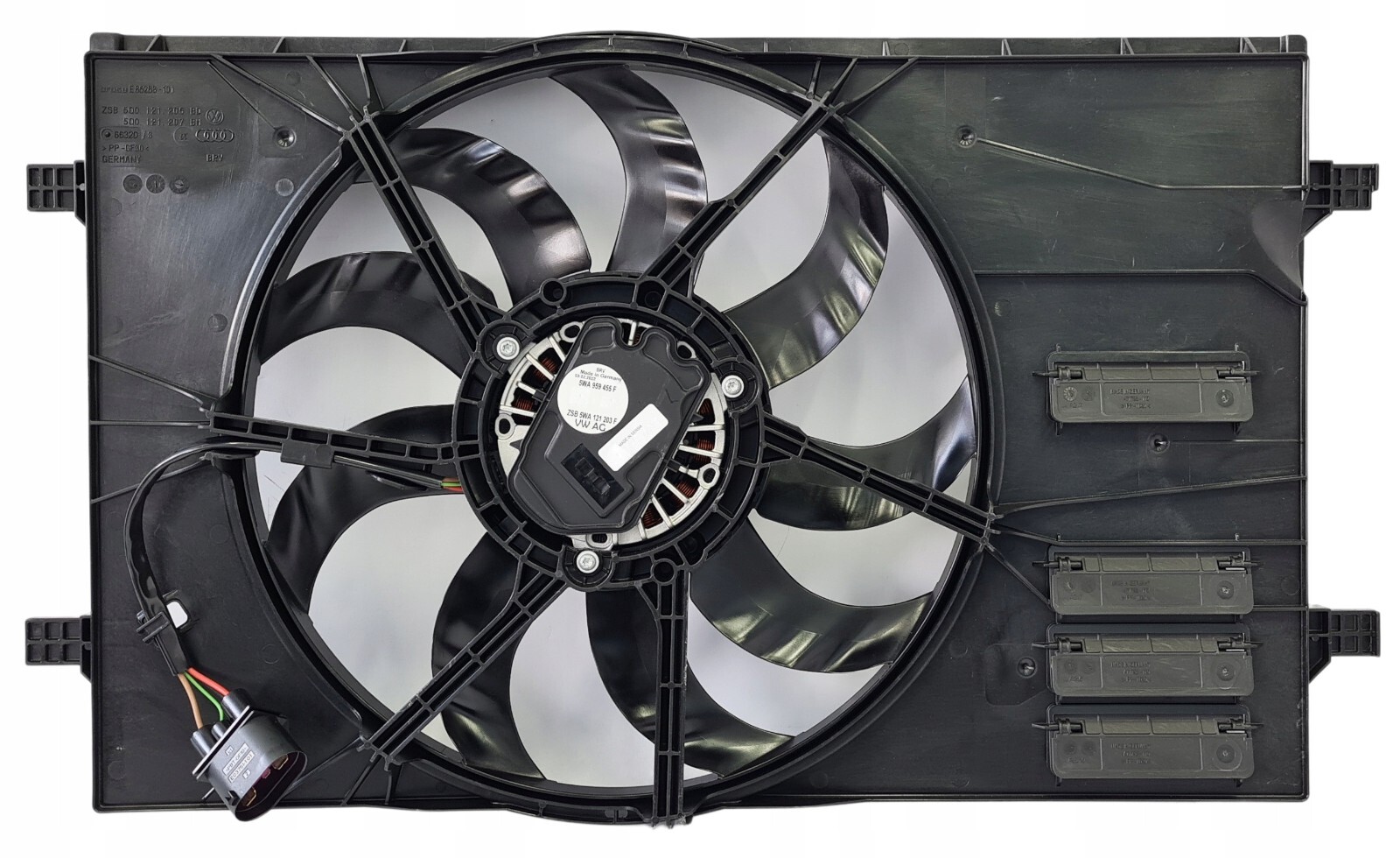 Ventilateur de radiateur pour Golf 7 et Audi A3 2.0 TDi