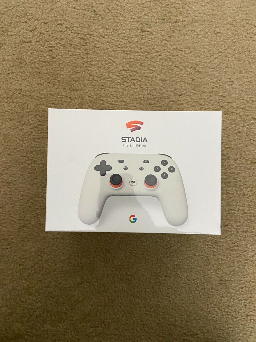 Edição Premiere Do Google Stadia Na Box Foto de Stock Editorial