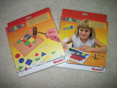  SIMBA ART&FUN - 2 interesssante Lehr- und Denkspiele für 3+ und 4+ NEU