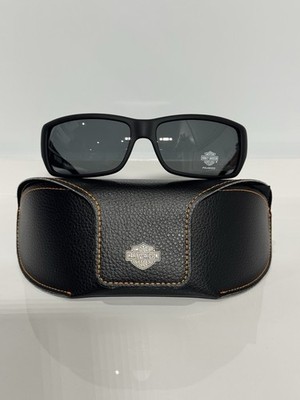 Harley Davidson Biker HD0860X 02D Matte Black Wraparound Polarized Sunglasses