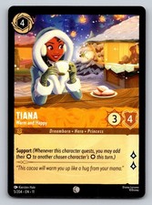 Tiana Warm and Happy EP 205/204 Winterspell Common Disney Lorcana