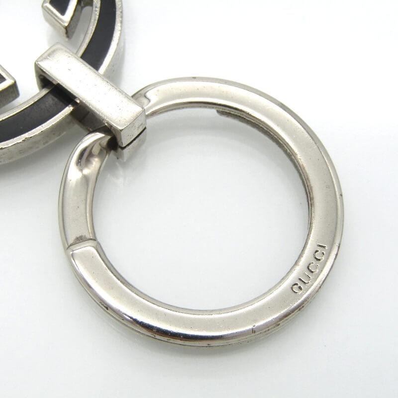 Authentic Gucci Interlocking G Bag Charm Key hold… - image 2