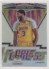 2020-21 Panini Prizm Fearless Silver Prizm Anthony Davis #14 s3g