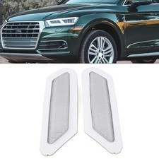 Front Bumper Reflector Indicator Turn Signal Light White For Audi Q5 SQ5 2018-20