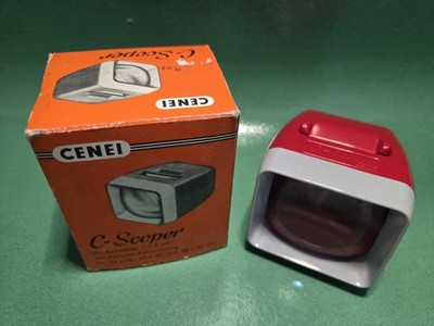Cenei C-Scoper Dia Betrachter Vintage Rot