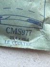 AT74 VTG 25.4-25.4 Lecoultre Square Style Tank Tv Dial Watch Crystal NOS** — photo 3