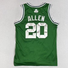 2010 Adidas NBA Authentics Boston Celtics Ray Allen 20 Green Jersey Mens Sz 44