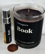 2pc COMMODITY Fragrances BOOK Mini CANDLE & S...