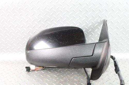 09-14 Yukon Black Passenger Side Right RH Power Door Mirror Blind Spot OEM WTY
