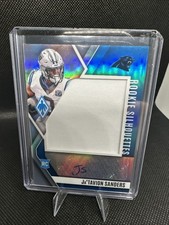 JA'TAVION SANDERS 2024 PHOENIX RPA ROOKIE SILHOUETTES SILVER AUTO /149 Panthers