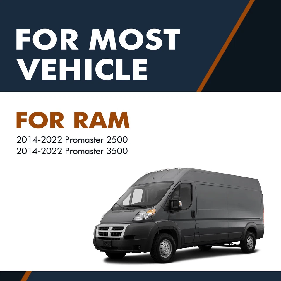 Juego de 4 Amortiguadores delanteros rápidos completos puntal trasero para RAM Promaster 3500 2014-2022 Foto 2 de 4