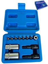 Klimaanlagen-Werkzeug-Satz 12-tlg. Ventileins&auml;tze, Torx Plus Bits, Steckn&uuml;sse