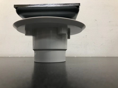 Signature Hardware 446692 Adelphi Pattern Grate Linear Shower Drain - Chrome - Picture 2 of 4