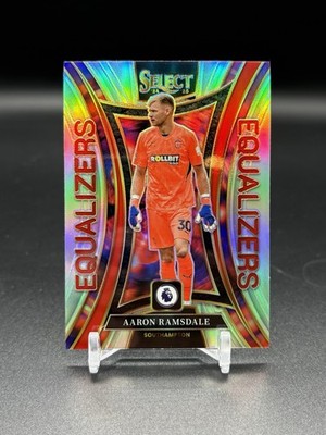 2024-25 Panini Select EPL Soccer EQUALIZERS Aaron Ramsdale Silver #18