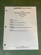 International 7000/8000 Electronic Engine Control Service Manual CTS-5036 90/91