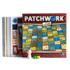 Patchwork Board Game Two Player Paper Cards Puzzle Game Gift for Kids & Adults