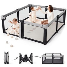 Baby Playpen, 59x59 Inch Baby Gate Playpens for Babies and Toddlers, Extra La...