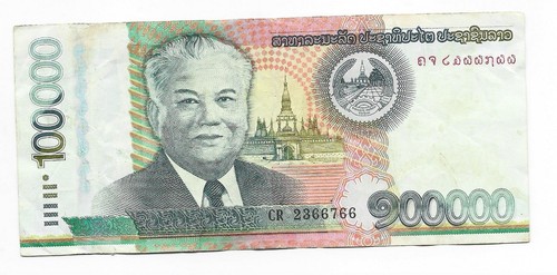 Laos 100000 Kip - Circulated - 2011